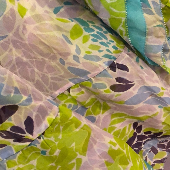 Multicolor silk dress - Picture 5 of 6